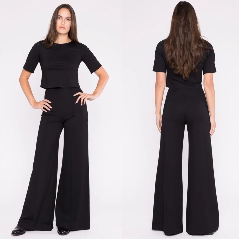 Ripley Rader Pointe Wide Leg Pants Black Size 2 Small